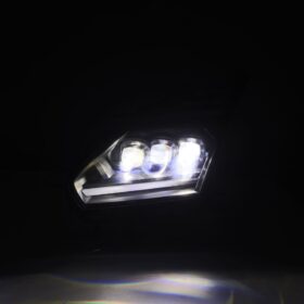 AlphaRex NOVA LED Headlights Black Nissan GT-R R35 11