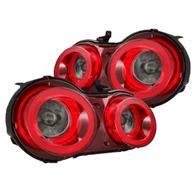 AlphaRex NOVA Prismatic Tail Lights Red Smoke Nissan GT-R R35 1