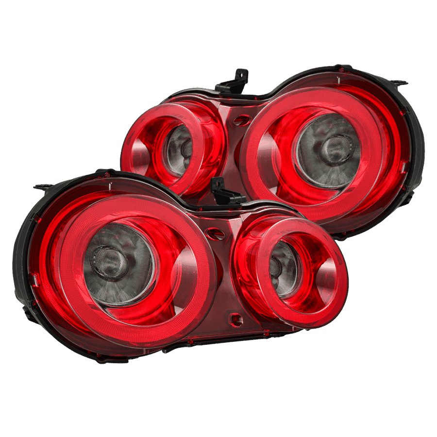 AlphaRex NOVA Prismatic Tail Lights Red Smoke Nissan GT-R R35 1