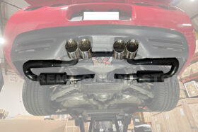 EOS Corvette C5 Muffler Axle Back Quad Tips Exhaust - image 3