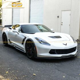 EOS Corvette C7 Stage 2 / Stage 3 Front Splitter & Side Skirts - Image 4