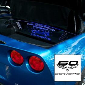 Extreme Online Store EOS WindRestrictor® Corvette C6 Coupe Rear Glow Plate - Image 7