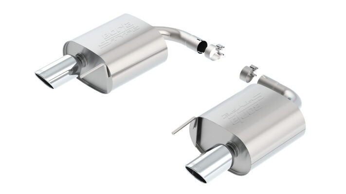 Borla S-Type Axle-Back Exhaust — 2015-2023 Ford Mustang EcoBoost / V6 Convertible