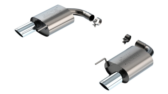 Borla ATAK Axle-Back Exhaust - 2024-2026 Mustang GT S650 Non-Active Chrome 11984