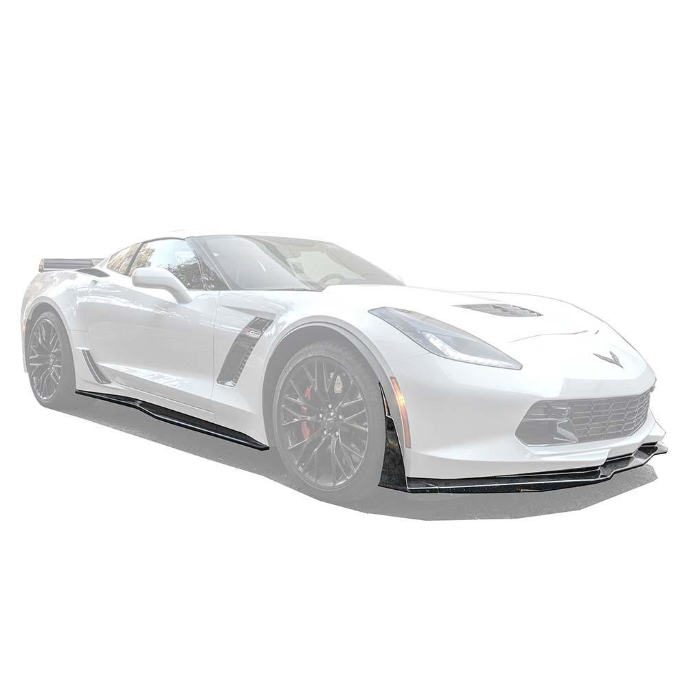 EOS Corvette C7 Stage 2 / Stage 3 Front Splitter & Side Skirts - Image 1