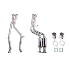 EOS 2015-2020 BMW F80 M3 F82 F83 M4 Resonated Mid Pipe Exhaust - image 14
