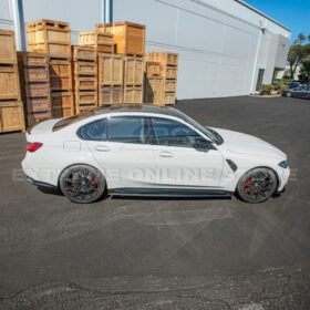 EOS 2021-Up BMW G80 M3 Carbon Fiber Side Skirts - image 3
