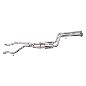 EOS 2015-2020 BMW F80 M3 F82 F83 M4 Resonated Mid Pipe Exhaust - image 1