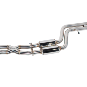 EOS 2015-2020 BMW F80 M3 F82 F83 M4 Resonated Mid Pipe Exhaust - image 11