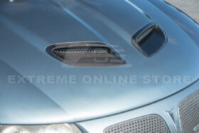 EOS 2004-06 Pontiac GTO Carbon Fiber Front Hood Vent Cover - image 8
