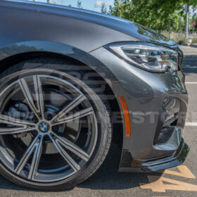 EOS 2019-Up BMW G20 M-Sport Front Lip Splitter & Side Skirt Pair - Image 10