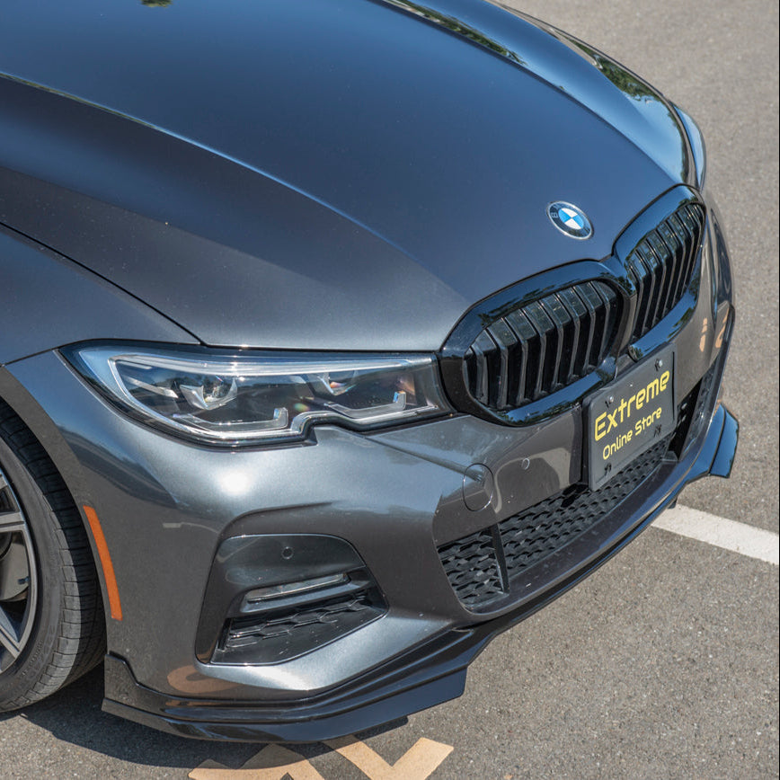 EOS 2019-Up BMW G20 3-Series M-Sport Front Bumper Lip Splitter - Image 1
