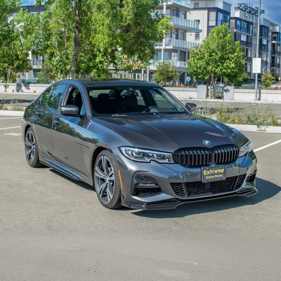 EOS 2019-Up BMW G20 M-Sport Front Lip Splitter & Side Skirt Pair - Image 1