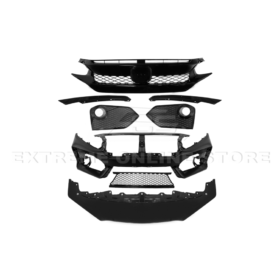 Extreme Online Store EOS Honda Civic JDM Type-R Conversion Front Bumper Kit - Image 11