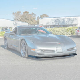 EOS 1997-04 Corvette C5 Front Vented Lip Splitter - Image 3