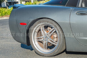 EOS Chevrolet Corvette C5 Extended Rear Splash Guards Mud Flaps - image 16