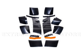 Extreme Online Store EOS Challenger SRT Hellcat Demon Wide Body Side Fender Flare - Image 8