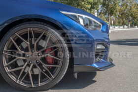 EOS 2014-17 Infiniti Q50 Sport Carbon Fiber Front Bumper Lip Splitter - image 13