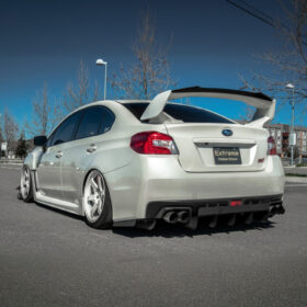 Extreme Online Store EOS Subaru WRX STi Rear Gurney Flap Spoiler Extension - Image 3