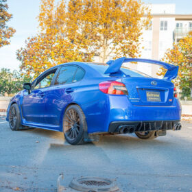 Extreme Online Store EOS Subaru WRX STi Rear Lower Fin Diffuser - Image 3