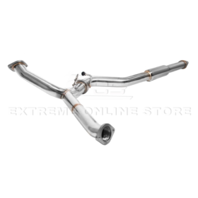 EOS 2022-Up Subaru WRX | 3″ to 2.5″ Piping T304 Stainless Steel Resonated Mid Pipe - image 15