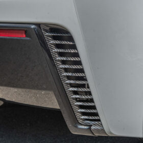 Extreme Online Store EOS Corvette C7 DRY CARBON FIBER Replacement Rear Diffuser Vent for C6 Corvette - Image 3