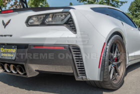 Extreme Online Store EOS Corvette C7 DRY CARBON FIBER Replacement Rear Diffuser Vent for C6 Corvette - Image 4
