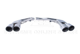 EOS 2014-2021 Porsche Macan Muffler Delete Axle Back Quad Tips Exhaust - image 8