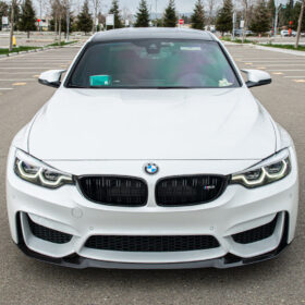 EOS 2014-20 BMW F80 M3/ F82 M4 Carbon Front Splitter & Side Skirts - Image 2