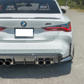 EOS 2021-Up BMW G82 G83 M4 Rear Apron Lip Splitter - Image 5