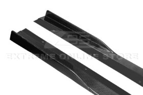 EOS 2013-15 Chevrolet SS Carbon Fiber Front Bumper Lip Splitter & Side Skirts - Image 9