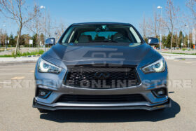 EOS 2018-Up Infiniti Q50 Front Bumper Grille Cover - image 8