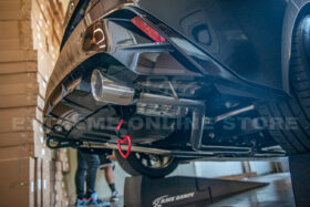 Extreme Online Store EOS Lexus IS300 IS350 Muffler Delete Axle Back Quad Tips Exhaust - Image 12