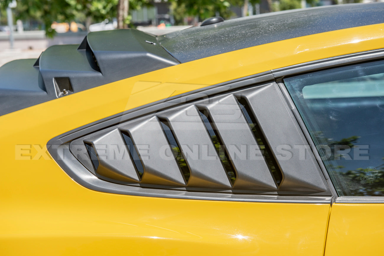FFP Mustang Rear Side Window Louver for Mustang EcoBoost - Image 2