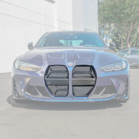 EOS 2021-Up BMW G80 M3 | G82 G83 M4 | CSL Style Carbon Fiber Front Kidney Grille - image 2