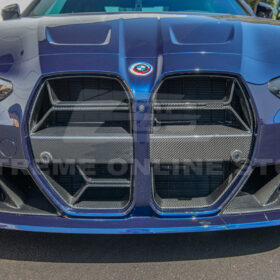 EOS 2021-Up BMW G80 M3 | G82 G83 M4 | CSL Style Carbon Fiber Front Kidney Grille - image 7
