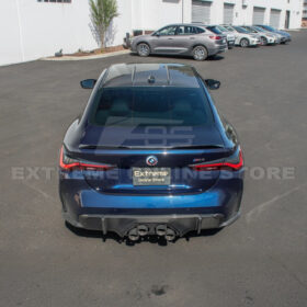 EOS 2021-Up BMW G82 M4 Extended Carbon Fiber Rear Trunk Spoiler - image 8