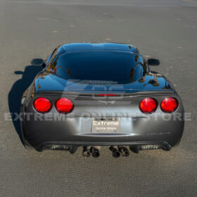 Extreme Online Store EOS Corvette C6 ZR1 DRY CARBON FIBER Conversion Rear Trunk Spoiler for C6 Corvette - Image 8
