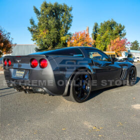 Extreme Online Store EOS Corvette C6 ZR1 DRY CARBON FIBER Conversion Rear Trunk Spoiler for C6 Corvette - Image 6