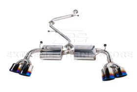 EOS 2019-Present Toyota Corolla Hatchback Quad Tips Cat Back Exhaust - image 12