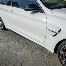 Extreme Online Store EOS F82 M4 Extended Carbon Fiber Side Skirts Rocker Panels for BMW M4 - Image 2