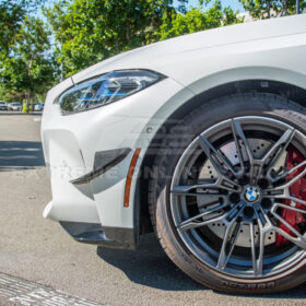 EOS 2021-Up BMW G80 M3 G82 G83 M4 Front Bumper Canard Splitter - Image 5