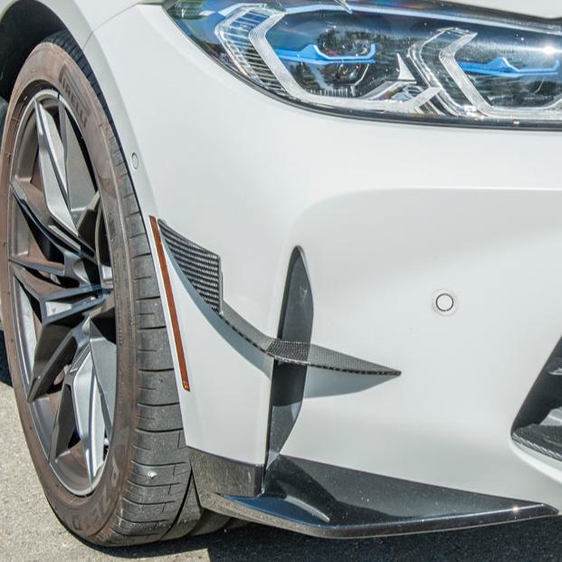 EOS 2021-Up BMW G80 M3 G82 G83 M4 Front Bumper Canard Splitter - Image 2