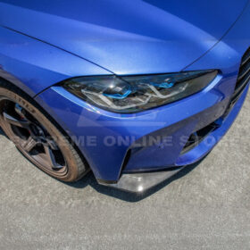 Extreme Online Store EOS 21-Up G82 G83 M4 Carbon Fiber Extended Front Side Splitter for BMW M4 - Image 7