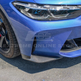 Extreme Online Store EOS 21-Up G82 G83 M4 Carbon Fiber Front Side Splitter for BMW M4 - Image 4