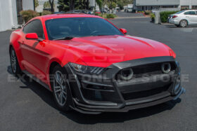 FFP 2015-17 Ford Mustang GT500 Conversion Front Bumper Kit (W/LED Grille) - image 7