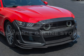 FFP 2015-17 Ford Mustang GT500 Conversion Front Bumper Kit (W/LED Grille) - image 6