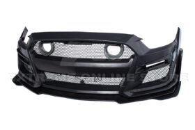 FFP 2015-17 Ford Mustang GT500 Conversion Front Bumper Kit (W/LED Grille) - image 15