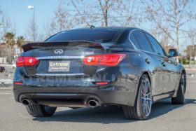 EOS 2014-Up Infiniti Q50 Carbon Fiber Rear Trunk Wing Spoiler - image 9
