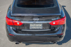 EOS 2014-Up Infiniti Q50 Carbon Fiber Rear Trunk Wing Spoiler - image 6